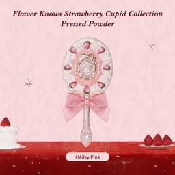 Thumbnail Flower Knows Hand Mirror Dụng cụ trang điểm Gương di động Gương trang điểm công chúa [QUÀ TẶNG] 3