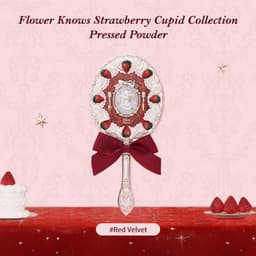 Thumbnail Flower Knows Hand Mirror Dụng cụ trang điểm Gương di động Gương trang điểm công chúa [QUÀ TẶNG] 4
