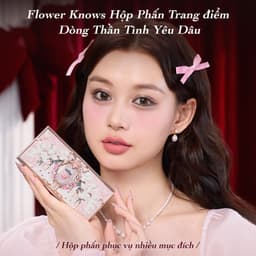 Thumbnail Bộ sưu tập Flower Knows Strawberry Cupid Bảng màu mặt đa năng Bảng Phấn Mắt 14g 2