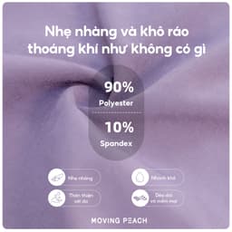 Thumbnail MOVING PEACH Quần short chạy bộ thể thao Eo cao Lưới tập luyện Quần short đi xe đạp có túi APG 2