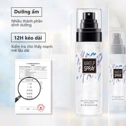 Thumbnail Xịt phun sương thiết lập trang điểm GECOMO, Xịt trang điểm vây mờ lâu trôi, dưỡng ẩm và kiểm soát dầu 100ml 1