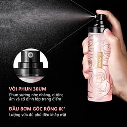 Thumbnail Xịt phun sương thiết lập trang điểm GECOMO, Xịt trang điểm vây mờ lâu trôi, dưỡng ẩm và kiểm soát dầu 100ml 4