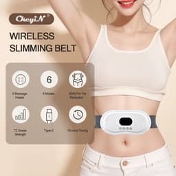 Thumbnail CkeyiN EMS Máy Massage giảm mỡ bụng - Máy rung giảm mỡ toàn thân hiệu quả GM002 1