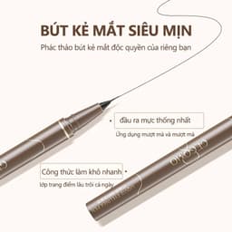 Thumbnail Bút kẻ mắt dạng lỏng IMAGIC Nhanh khô Chống thấm nước 0,014mm Siêu mỏng Lâu trôi Trang điểm mắt chống nhòe 4