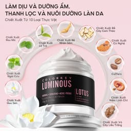 Thumbnail Mặt Nạ Bùn COLORKEY LUMINOUS Làm Sạch Da Không Gây Khô Da Khi Dùng 60g/hũ 3