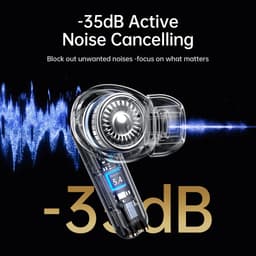 Thumbnail Tai nghe Bluetooth Awei T56 chống ồn ANC+ENC màn hình cảm ứng thông minh có Mic HD chính hãng 4