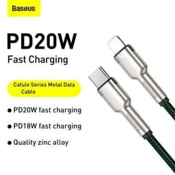 Thumbnail Dây cáp sạc nhanh Baseus cho phone từ đầu type C sang đầu 20w 1