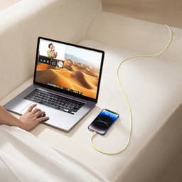 Thumbnail Cáp sạc nhanh Baseus Discolor Series 20W – PC + Nylon braid, dài 1m/2m, tốc độ 480Mbps 3