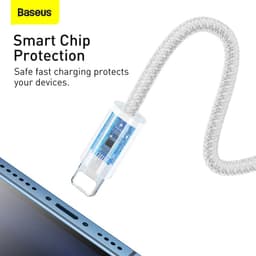 Thumbnail Dây cáp Baseus hỗ trợ sạc nhanh đầu cắm USB cho Phone 4