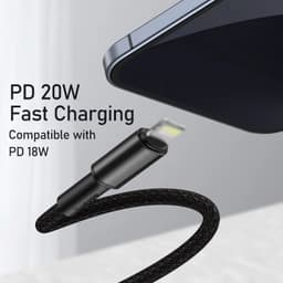 Thumbnail Cáp Sạc Nhanh Baseus Cổng USB C Sang 20W Cho Phone 1
