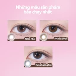 Thumbnail Set 2 chiếc kính áp tròng Moody 14.2mm lens 1 ngày thuộc bộ sưu tập Teenage Daydream Mini version 1