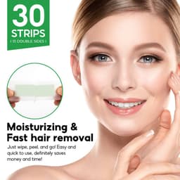 Thumbnail Bộ 30 miếng sáp tẩy lông tự nhiên hai mặt Tẩy lông mặt chất lượng cao 100g 2