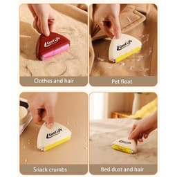 Thumbnail Con lăn xơ vải ấm áp đẹp, Con lăn xơ vải ấm áp đẹp, Con lăn xơ vải có thể giặt được di động ấm áp, Con lăn xơ vải sống tốt, Dụng cụ cạo tái sử dụng 2 trong 1 có thể giặt được để tẩy lông thú cưng cho quần áo 3