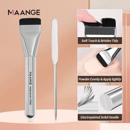 Thumbnail Dụng cụ đắp mặt nạ trang điểm MAANGE đầu phẳng che khuyết điểm chuyên nghiệp 1