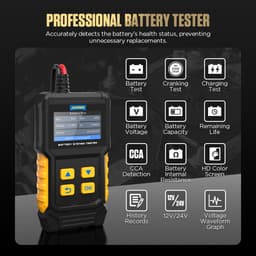 Thumbnail AUTOOL BT360 12V Kiểm Tra Pin Kỹ Thuật Số Ô Tô Chẩn Đoán Kiểm Tra Pin Máy Phân Tích Xe Cranking Sạc Máy Quét 2