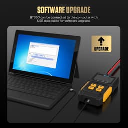 Thumbnail AUTOOL BT360 12V Kiểm Tra Pin Kỹ Thuật Số Ô Tô Chẩn Đoán Kiểm Tra Pin Máy Phân Tích Xe Cranking Sạc Máy Quét 3