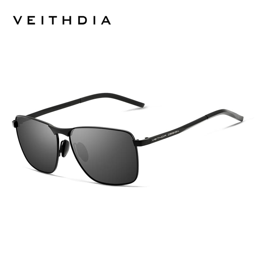Ảnh Kính râm phân cực nam VEITHDIA 2462 gọng vuông cổ điển 1