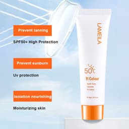 Thumbnail Bộ mỹ phẩm 19 món LAMEILA Bảng phấn mắt 12 màu+Má hồng+Phấn phủ trang điểm+Bột che khuyết điểm+phồng+dao cắt lông mày+dụng cụ uốn mi+Cọ trang điểm+Lip Glaze Lipstick+Mascara +chì kẻ mày+kẻ mắt+kem che khuyết điểm+Thanh đường viền+Kem BB+Kem 2