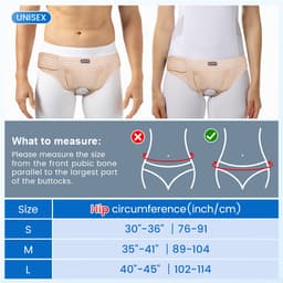 Thumbnail Đai Giảm Đau VELPEAU Hernia Kèm 2 Miếng Đệm Nén Có Thể Tháo Rời 3