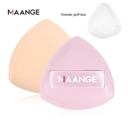 Thumbnail Mút Tán Kem Nền MAANGE sử dụng ướt và khô đa năng với hộp đựng 51144 1