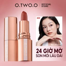 Thumbnail O.two.o 14 Màu Matte Lipstick Khóa Màu Lâu Dài Mịn Glide Họa Tiết Nhung Sắc Tố Cao Cả Ngày Mặc Nhẹ Thoải Mái Màu Đậm 1