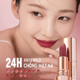 Thumbnail O.two.o 14 Màu Matte Lipstick Khóa Màu Lâu Dài Mịn Glide Họa Tiết Nhung Sắc Tố Cao Cả Ngày Mặc Nhẹ Thoải Mái Màu Đậm 4