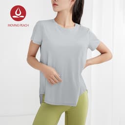 Thumbnail MOVING PEACH Áo thun tập yoga fitness nhanh khô dành cho nữ 3