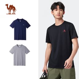 Thumbnail CAMEL CROWN Áo thun tay ngắn khô nhanh phong cách thể thao 1