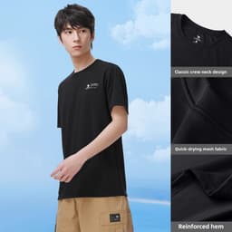 Thumbnail Áo thun CAMEL CROWN tay ngắn thoáng khí nhanh khô cao cấp thời trang thể thao dành cho nam 3