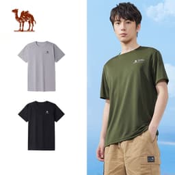 Thumbnail Áo thun CAMEL CROWN tay ngắn thoáng khí nhanh khô cao cấp thời trang thể thao dành cho nam 1