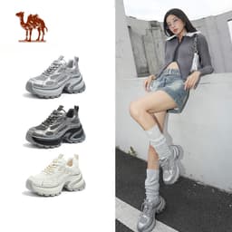 Thumbnail Giày thể thao nữ CAMEL CROWN Giày thể thao nâng cao đế dày thông thường 1