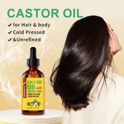 Thumbnail Dầu thầu dầu ép lạnh đa năng tự nhiên 60ml- Nuôi dưỡng sâu và sửa chữa hư tổn cho tóc, da 1