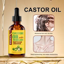 Thumbnail Dầu thầu dầu ép lạnh đa năng tự nhiên 60ml- Nuôi dưỡng sâu và sửa chữa hư tổn cho tóc, da 4