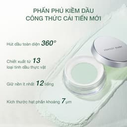 Thumbnail 4.4 Bột kiểm soát dầu nắp bạc mới, khóa nền lâu trôi 7g 4
