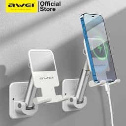Thumbnail Giá đỡ điện thoại Awei X36 Treo tường Có thể điều chỉnh đa năng cho nhà bếp phòng tắm chính hãng 1