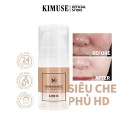 Thumbnail Kem nền dạng lỏng KIMUSE che khuyết điểm chống nước xóa mờ quầng thâm 6ml 2