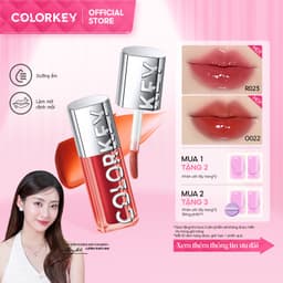 Thumbnail COLORKEY Dưỡng Môi Có Màu Phục Hồi Môi Khô Watery Lip Serum 2.0, 3ml 1