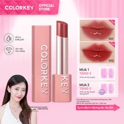 Thumbnail Son môi dưỡng ẩm bóng trang điểm 2 trong 1 COLORKEY 3g 1