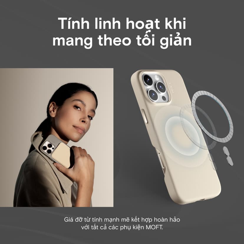 Ảnh MOFT Phone Snap Case MOVAS™ - Vỏ Điện Thoại Tương Thích Ốp điện thoại có thể tương thích với mọi phong cách 4