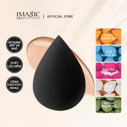 Thumbnail Bông mút trang điểm IMAGIC sử dụng khô/ ướt trang điểm hoàn hảo 8g 1