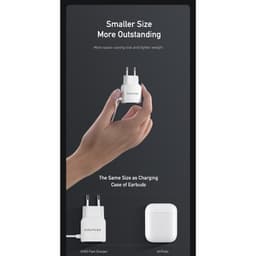 Thumbnail Bộ sạc Awei C5 3 in 1 Sạc nhanh Type C 2 cổng USB EU 5V / 2.4A chính hãng An Toàn Ổn Định 4