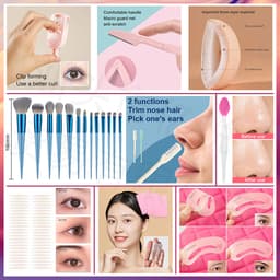 Thumbnail Lameila 51 Món Bộ Mỹ Phẩm Trang Điểm Mặt Son Môi Phấn Mắt BB Kem Nền Kem Che Khuyết Điểm Kem Chống Nắng Dạng Lỏng Kem Trang Điểm Puff Người Mới Bắt Đầu 4