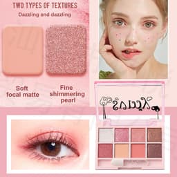Thumbnail Svmy 35 Miếng Mỹ Phẩm Mặt Bộ Trang Điểm Cọ Trang Điểm Mascara Phấn Mắt Dao Lông Mày Bút Kẻ Mắt Son Môi Chống Thấm Nước Chống Mồ Hôi Lâu Dài Màu Kết Xuất Người Mới Bắt Đầu 4