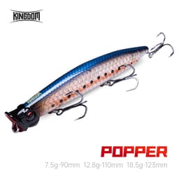 Thumbnail Kingdom Nổi Mồi Câu Cá Topwater Popper 7.5g 12.8g 18.5g Đúc Xa Mồi Cứng Nhân Tạo Chất Lượng Cao Wobblers 1