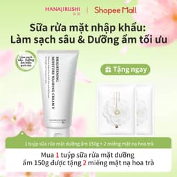 Thumbnail HANAJIRUSHI 【CHÍNH HẢNG】SRM Vitamin 150g x2 & Mặt Nạ x5 + Lưới - Combo3 Sạch Sâu/Cấp Ẩm (Da Khô/Mẫn Cảm) Tiết Kiệm40% 1