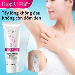 Thumbnail Kem Tẩy Lông RtopR Chiết Xuất Từ Xoài Dành Cho Nam Và Nữ Dạng Mịn Hương Liệu Không Gây Kích Ứng Và Đau Với Triệt Lông Nách Chân Tay Bikini Vùng Kín An Toàn Không Kích Ứng Da 40g 2