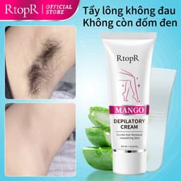 Thumbnail Kem Tẩy Lông RtopR Chiết Xuất Từ Xoài Dành Cho Nam Và Nữ Dạng Mịn Hương Liệu Không Gây Kích Ứng Và Đau Với Triệt Lông Nách Chân Tay Bikini Vùng Kín An Toàn Không Kích Ứng Da 40g 1