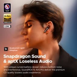 Thumbnail Tai nghe nhét tai SoundPEATS Air5 Pro Bluetooth 5.4 Tai nghe nhét tai ANC Khử tiếng ồn chủ động APTX LDAC Kết nối nhiều điểm 1