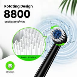 Thumbnail Bàn chải đánh răng điện Fairywill 2232 được chấp nhận mạnh mẽ Sonic Cleaning US Plug 3