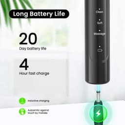 Thumbnail Bàn chải đánh răng điện Fairywill 2233 ADA được chấp nhận USB làm sạch âm thanh mạnh mẽ 4